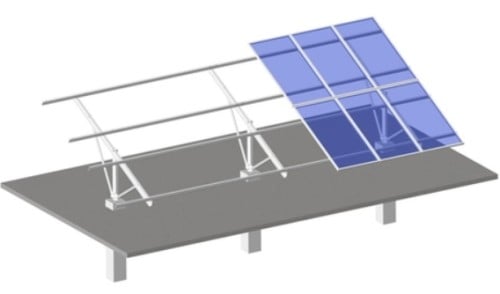 C Type Carbon Steel Ground Mounting System-Driving Pile